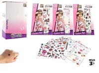 Opakowanie Tatuaże naklejki zmywalne dziewczęce mix