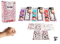 Opakowanie Tatuaże naklejki zmywalne kobiece mix