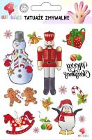Tatuaże zmywalne dla dzieci Boże Narodzenie 1. Wydawca: All4Kids. SmakLiter.pl Opakowanie Tatuaże zmywalne dla dzieci Boże Narodzenie 1