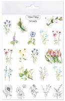 Tatuaże zmywalne Kwiaty. Wydawca: Mama Maluje. SmakLiter.pl Opakowanie Tatuaże zmywalne Kwiaty