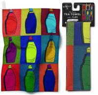 Tea Towels ręcznik kuchenny Mop Art. Wydawca: IF. SmakLiter.pl Opakowanie Tea Towels ręcznik kuchenny Mop Art