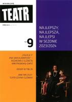 Teatr 9/2024. Autor:   Praca zbiorowa. SmakLiter.pl Okładka książki Teatr 9/2024