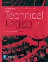 Okładka książki Technical English 2nd Edition 1 CB