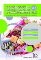 Technologia gastronomiczna z towaroznastwem cz.3. Autor:   Praca zbiorowa. SmakLiter.pl Okładka książki Technologia gastronomiczna z towaroznastwem cz.3