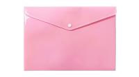 Opakowanie Teczka A4 kopertowa PP pastel różowy