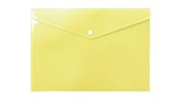 Opakowanie Teczka A4 kopertowa PP pastel żółty