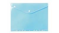 Opakowanie Teczka A4 kopertowa PP zawieszana pastel niebieski