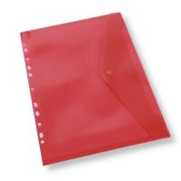 Teczka A4 kopertowa z europerforacją czerwona. Wydawca: PENWORD. SmakLiter.pl Opakowanie Teczka A4 kopertowa z europerforacją czerwona