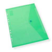 Teczka A4 kopertowa z europerforacją zielona. Wydawca: PENWORD. SmakLiter.pl Opakowanie Teczka A4 kopertowa z europerforacją zielona