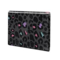 Opakowanie Teczka A4 na gumkę łamana Penmate panterka 0106