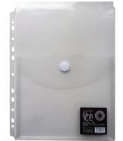 Opakowanie Teczka A4 PP kopertowa przestrzenna rzep