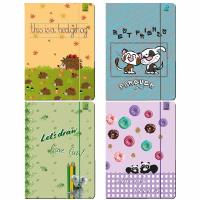 Opakowanie Teczka A4 z gumką bff rysunkowe 8 szt. Mix