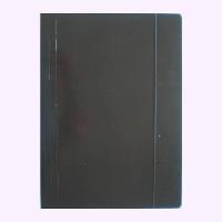 Opakowanie Teczka A4 z gumką błyszcząca czarna