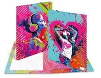 Opakowanie Teczka A4 z gumkami Music