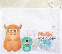 Opakowanie Teczka A4+ z plastikowym suwakiem Potworki P0149