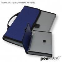 Opakowanie Teczka A4 z rączką niebieska