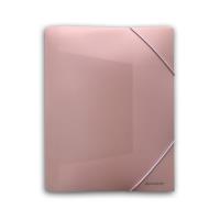 Opakowanie Teczka A4z gumką PP-102 Penmate pastelowa pomarańczowa