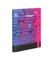 Teczka A5 przestrzenna tekturowa z gumką Disney Black wzór 3. Wydawca: Patio. SmakLiter.pl Opakowanie Teczka A5 przestrzenna tekturowa z gumką Disney Black wzór 3