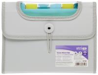 Opakowanie Teczka A5 Vfile z 6 przekładkami szara STRIGO