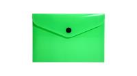 Opakowanie Teczka A6 kopertowa PP neon zielony