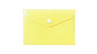 Opakowanie Teczka A6 kopertowa PP pastel żółty