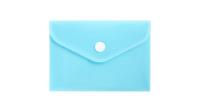 Opakowanie Teczka A7 kopertowa PP pastel niebieski