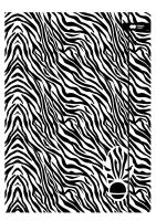 Opakowanie Teczka kartonowa z gumką Black&White Zebra 24x31cm Happy Color