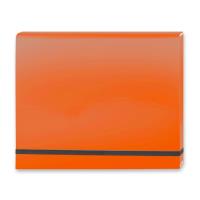 Opakowanie Teczka łamana A4 na gumkę trend ochra ciemna