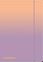 Opakowanie Teczka na gumkę A4 Coolpack Gradient BERRY