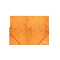 Opakowanie Teczka na gumkę A4 kartonowa pomarańczowa