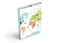 Opakowanie Teczka skrzydłowa z gumką A4 Maps