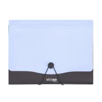 Opakowanie Teczka Vfile A4 z 13 przekładkami błękitna STRIGO