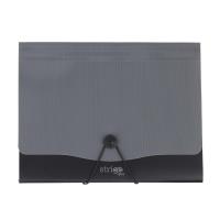 Opakowanie Teczka Vfile A4 z 13 przekładkami szara STRIGO