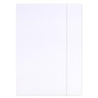 Teczka z gumką A4 biała. Wydawca: Office. SmakLiter.pl Opakowanie Teczka z gumką A4 biała