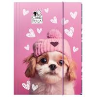 Opakowanie Teczka z gumką A4 Cleo i Frank 42 (Pies) DERFORM