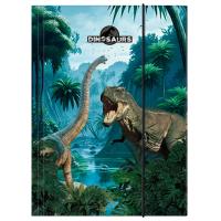 Opakowanie Teczka z gumką A4 Dinozaur 19 DERFORM