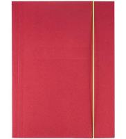 Opakowanie Teczka z gumką A4 Kreativ bordowa 1szt GRAND