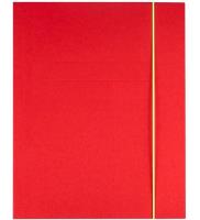 Opakowanie Teczka z gumką A4 Kreativ czerwona (10szt) GRAND