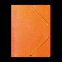 Teczka z gumką A4 pomarańczowa. Wydawca: Hamelin. SmakLiter.pl Opakowanie Teczka z gumką A4 pomarańczowa