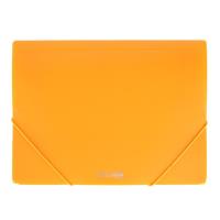 Opakowanie Teczka z gumką A4 PP neon pomarańczowa STRIGO