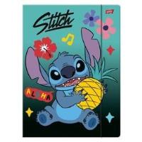 Teczka z gumką A4 Stitch. Wydawca: UNIPAP. SmakLiter.pl Opakowanie Teczka z gumką A4 Stitch