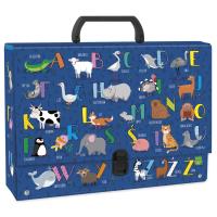 Opakowanie Teczka z rączką gruba alfabet