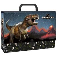 Opakowanie Teczka z rączką gruba Dinozaur 17