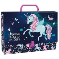 Opakowanie Teczka z rączką gruba Jednorożec 13