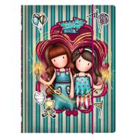 Opakowanie Teczka Zamykana na Gumkę Gorjuss Fairground