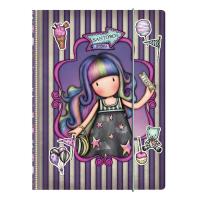 Opakowanie Teczka Zamykana na Gumkę Gorjuss Fairground