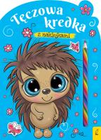 Tęczowa kredka Jeż. Autor: Opracowanie zbiorowe. SmakLiter.pl Okładka książki Tęczowa kredka Jeż