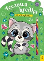 Tęczowa kredka Szop. Autor: Opracowanie zbiorowe. SmakLiter.pl Okładka książki Tęczowa kredka Szop