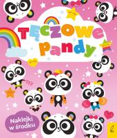 Tęczowe zwierzaki. Tęczowe pandy. Autor: Protasewicz Ewelina. SmakLiter.pl Okładka książki Tęczowe zwierzaki. Tęczowe pandy