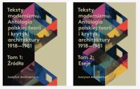 Teksty modernizmu T.1-2. Autor: red. Dorota Jędruch, Dzbeńska-Karpińska Marta, red. Dorota Leśniak-Rychlak. SmakLiter.pl Okładka książki Teksty modernizmu T.1-2